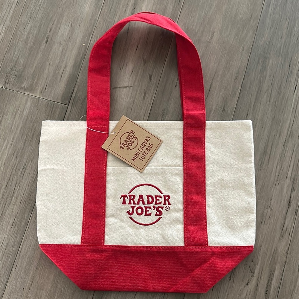 Trader Joe’s mini Canvas Tote Bag